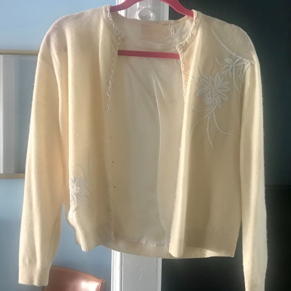 Vintage Beaded Cardigan